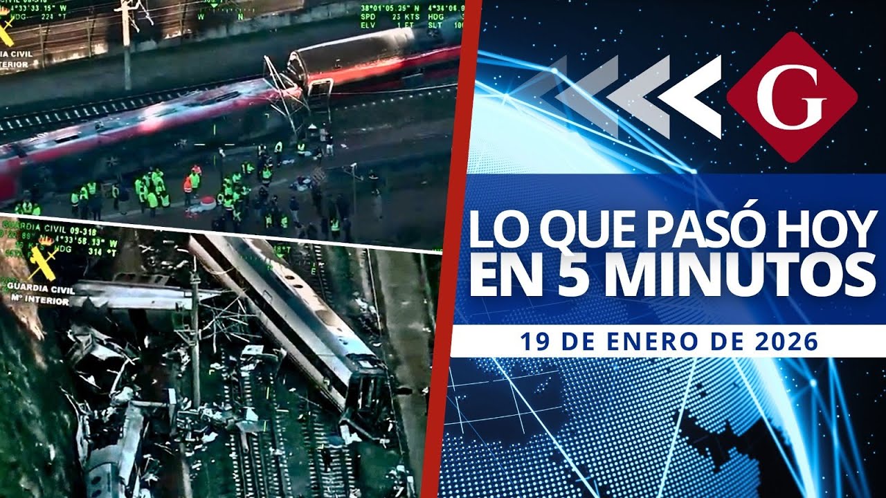🔵 Noticias 19 enero: TRAGEDIA EN ESPA&Ntilde;A: 39 MUERTOS TRAS 