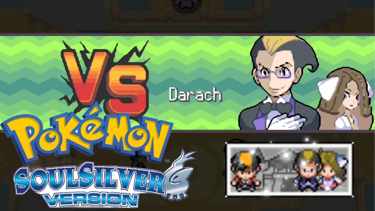 Castle Valet Darach - Silver Print - Pokemon HeartGold & SoulSilver Battle Frontier