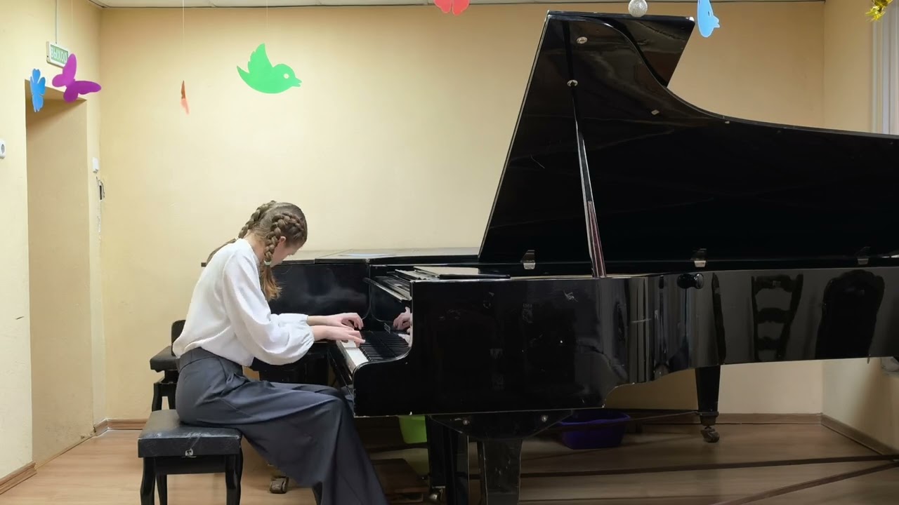 Шершнёва А.А.7кл.ПолоцкаяДШИ. Г. Волленгаупт,соч.22№1Этюд. Ц.Кюи,соч. 64№2Прелюдия. Уч.ЛапицкаяН.М.