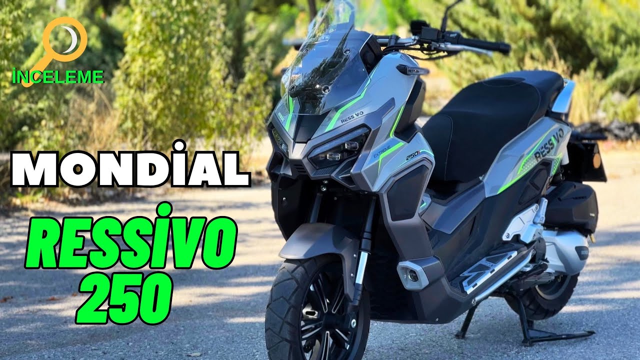 Sen Mondial’sin kendine gel | Mondial Ressivo 250 scooter motosiklet inceleme | Kolaçan