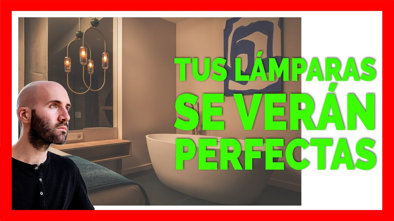 Cómo corregir LÁMPARAS SOBREEXPUESTAS con FLASH 🌶️ FOTOGRAFÍA de INTERIORES