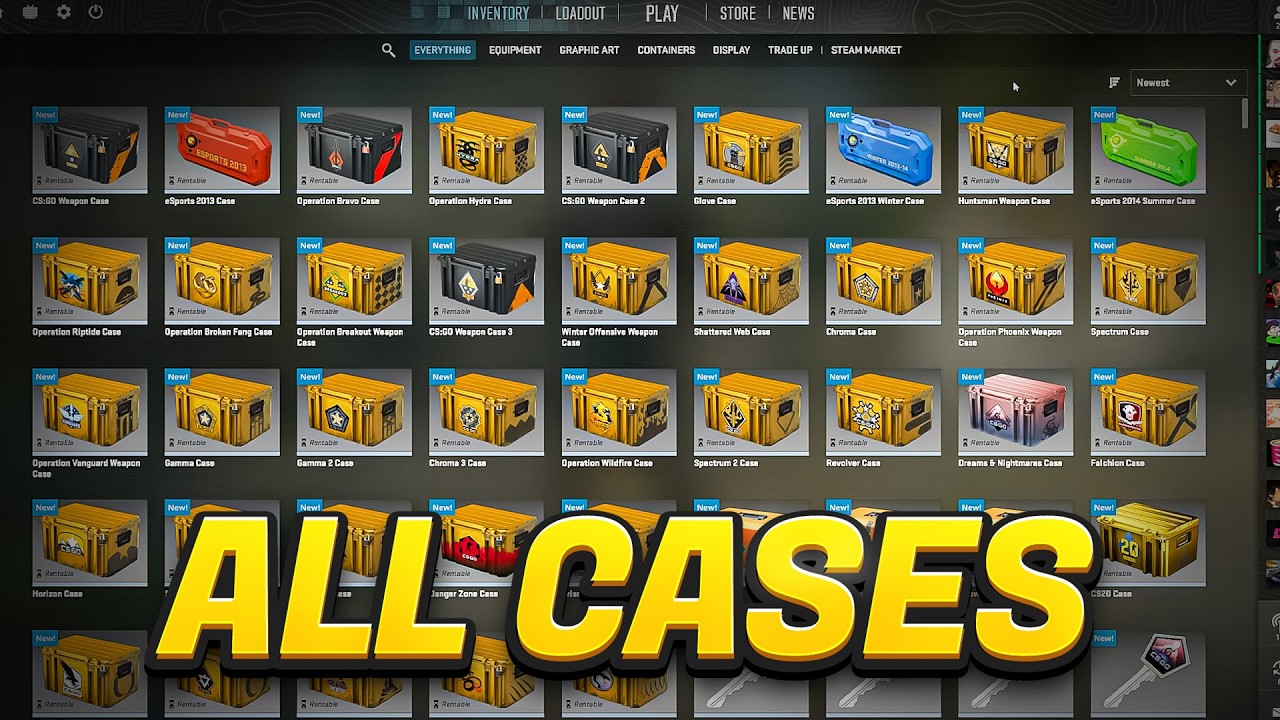 I spent $867.38 to open every case in CS2...