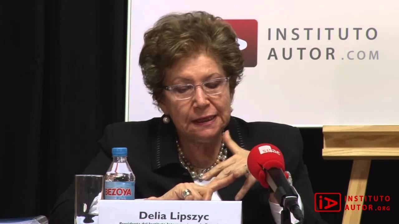 Derecho de Autor y Derechos Conexos en Am&eacute;rica Latina | Delia Lipszyc | Master Class