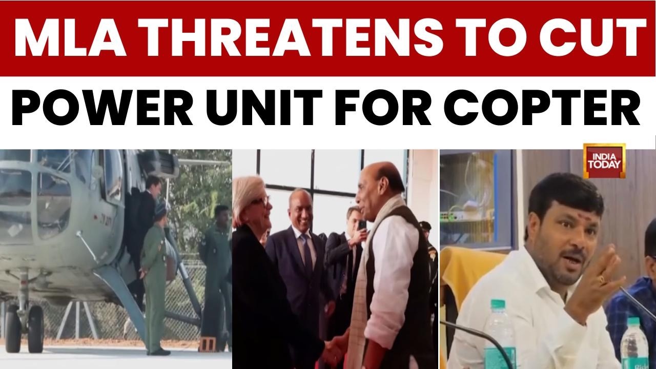 Kolar MLA Kothur Manjunath Threatens To Cut Power To New Helicopter Unit Over Invitation Snub