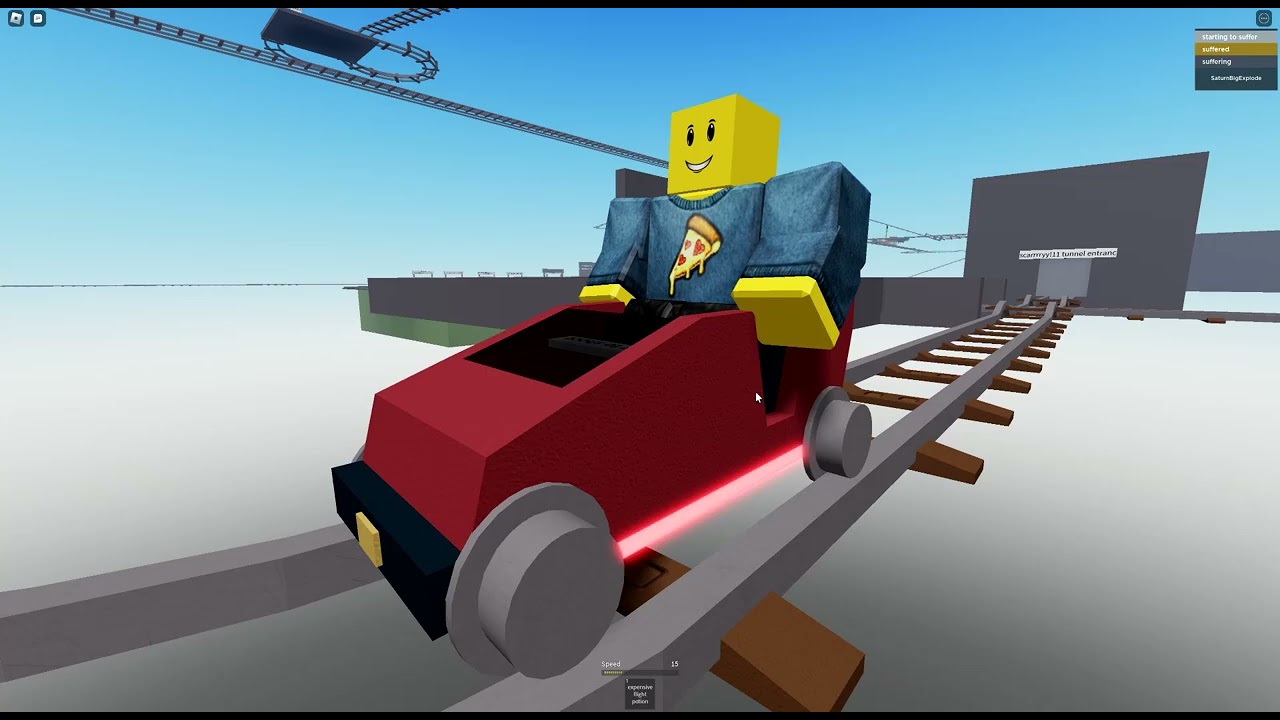 making the reverse mode speedrun of cart ride around nothing