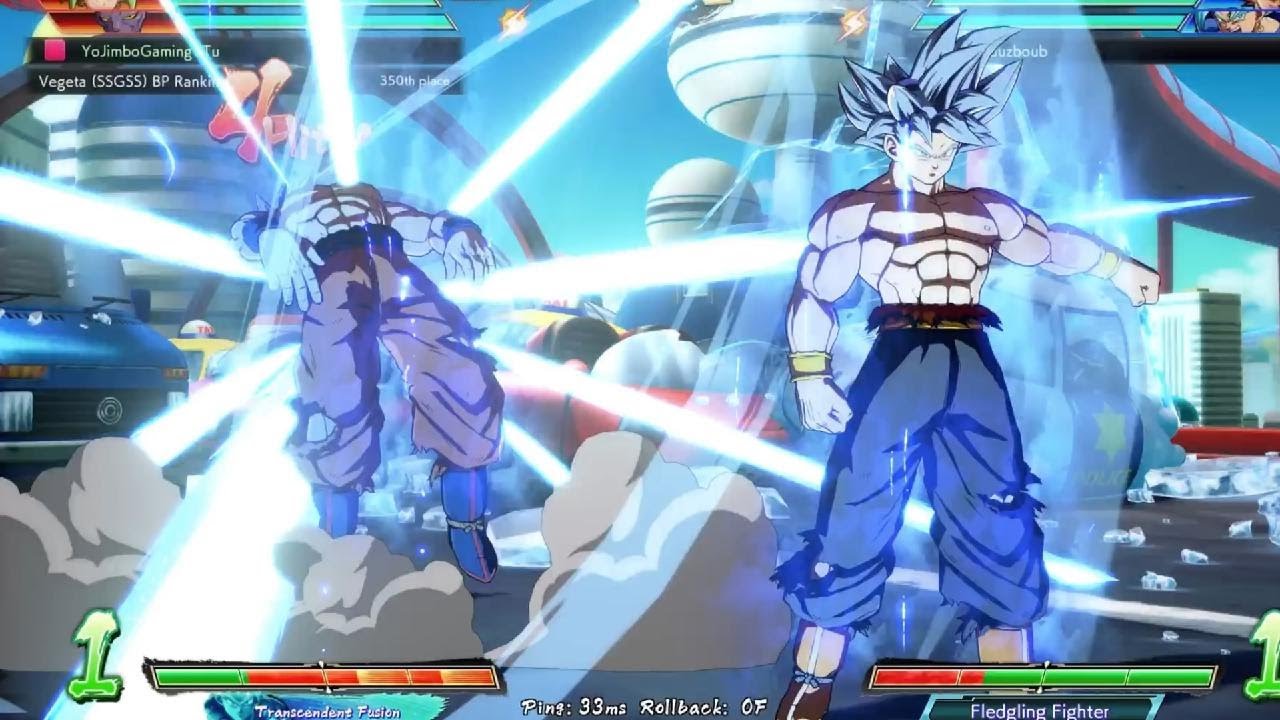 DBFZ 😎 UiGoku Black Goku SSB Vegito vs 😈 UiGoku Kefla Beerus