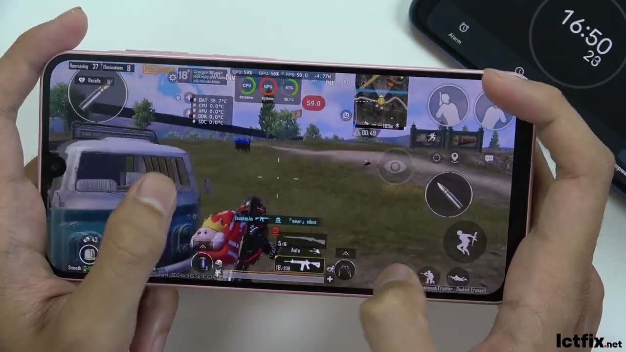 Samsung Galaxy A26 5G PUBG Mobile Gaming test | Exynos 1380