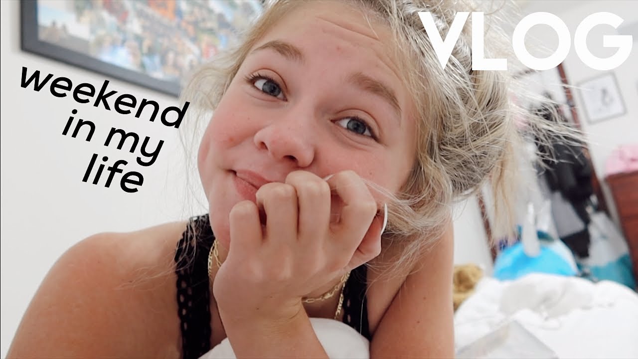 WEEKEND VLOG: self care, nails, awkward moments