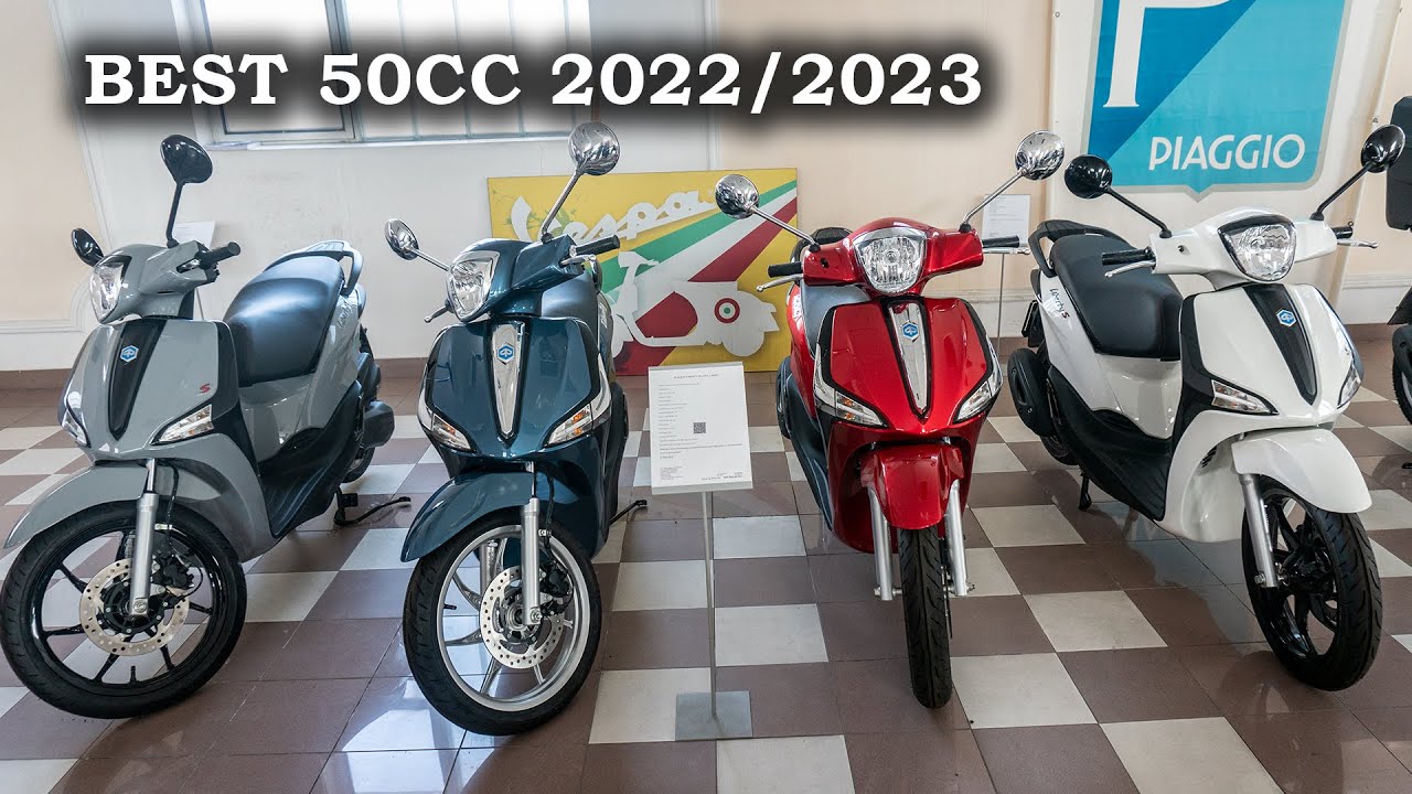 Piaggio Liberty 50cc Scooter / Best Colors for 2022 2023