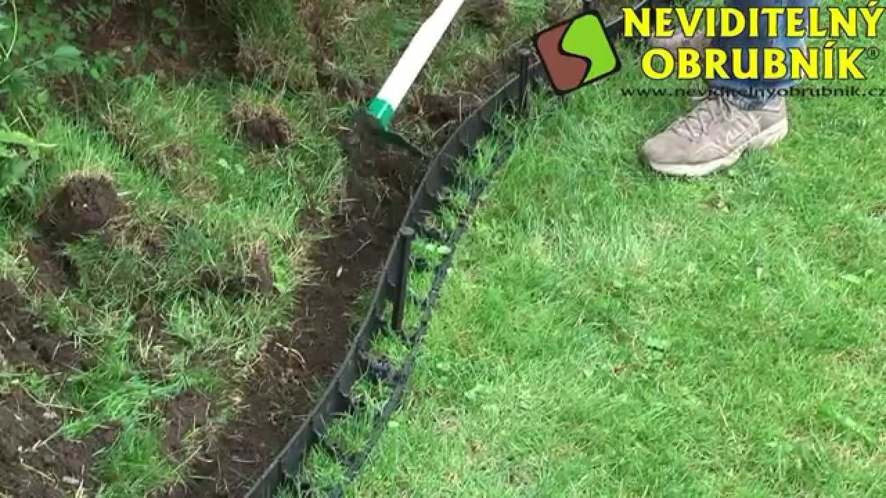 Neviditelný obrubník ® - Montáž