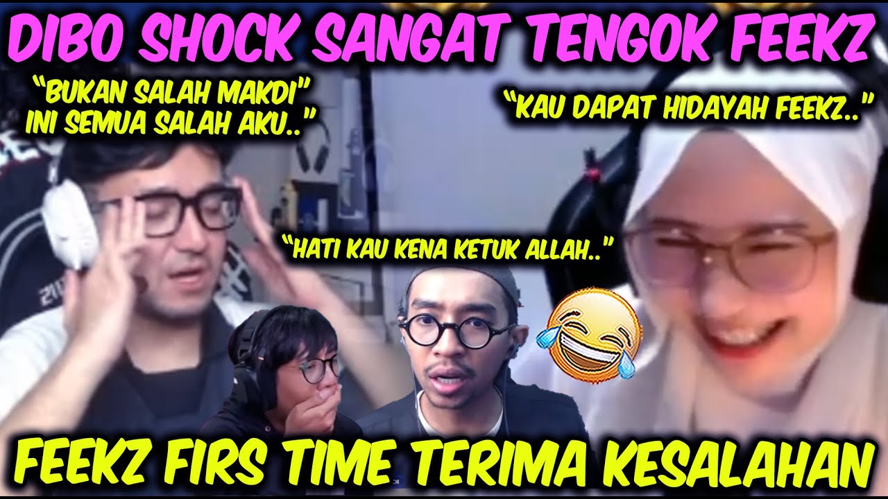 DIBO SHOCK FEEKZ DAPAT HIDAYAH 🤣😂!!