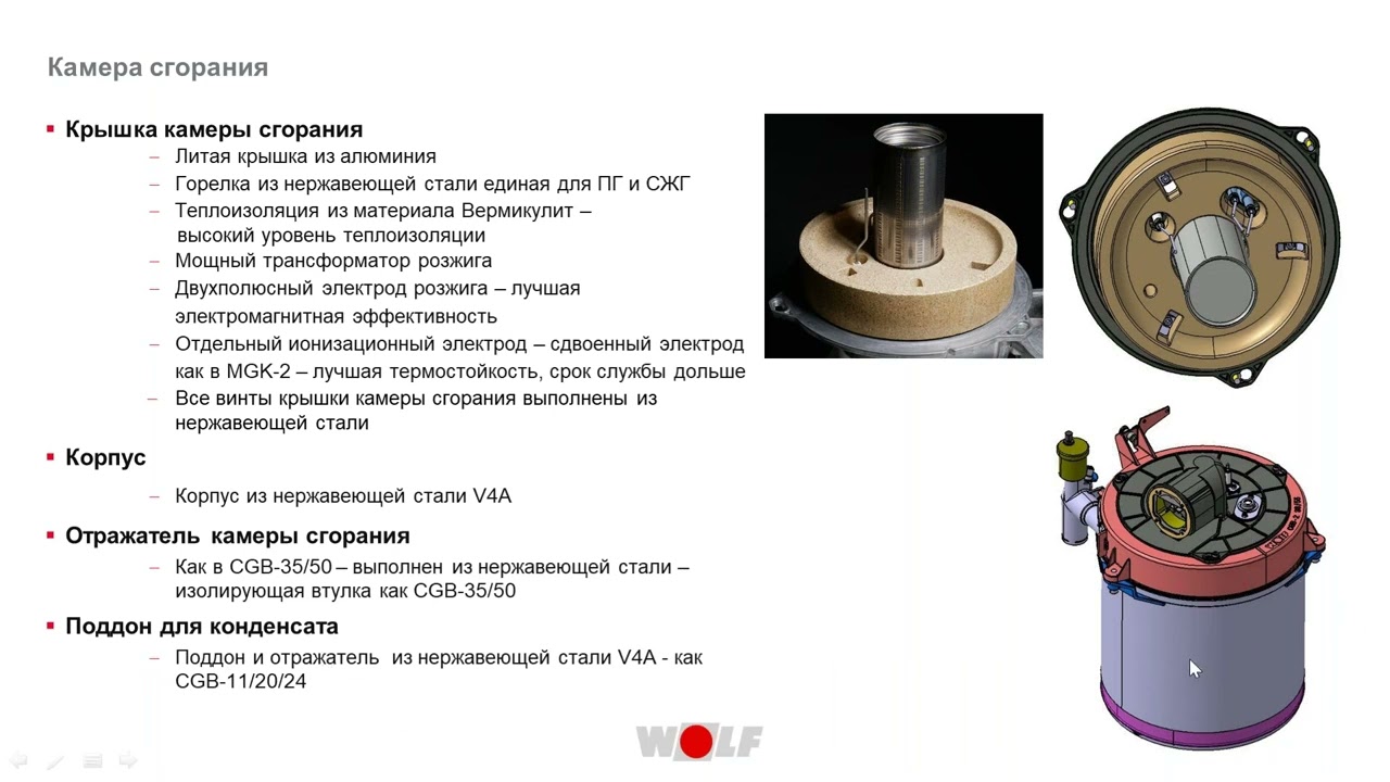 Полная семья Wolf CGB-2 - вебинар