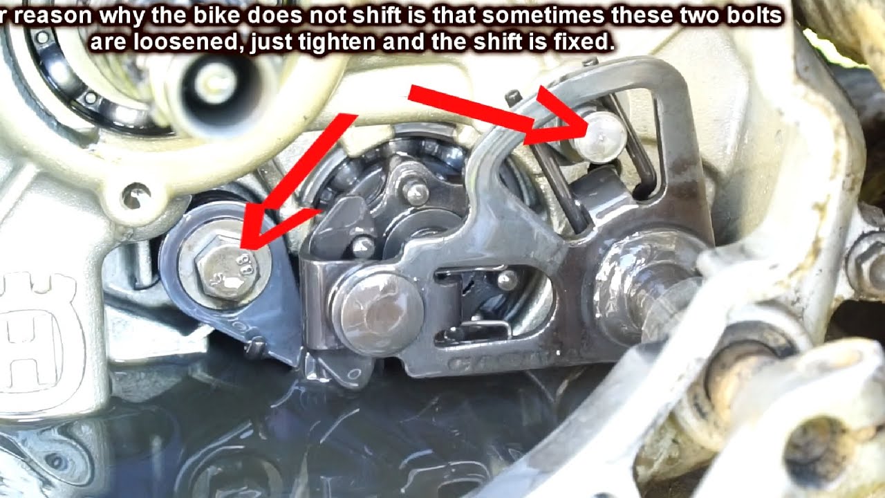 How To Fix Shift Return Spring. Gear Shift Problem.