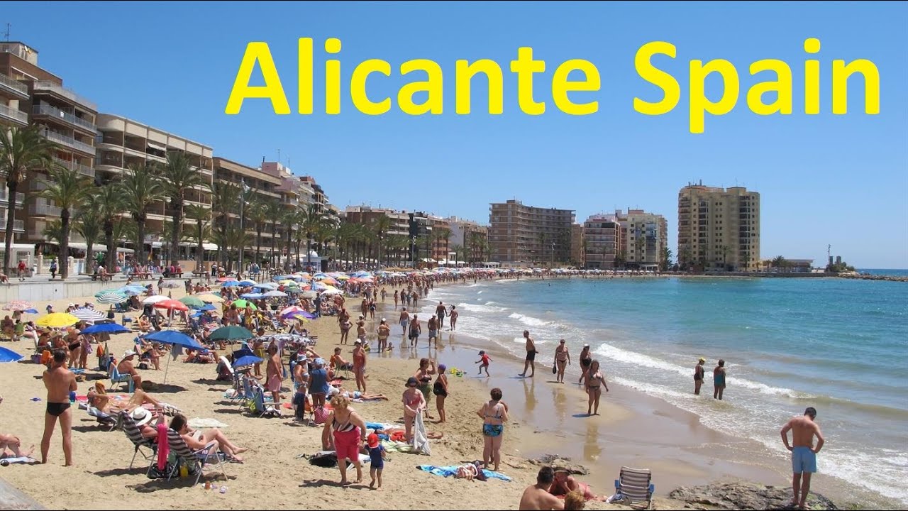 🇪🇸 Playa del Postiguet - Alicante Beach - Spain