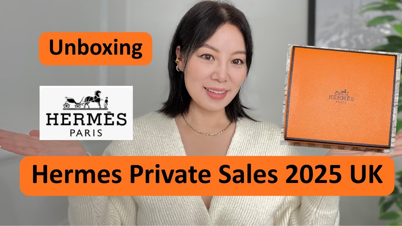Распродажа Hermes Private Sale 2025 в Лондоне, Великобритания | Распаковываю то, что получила на ...