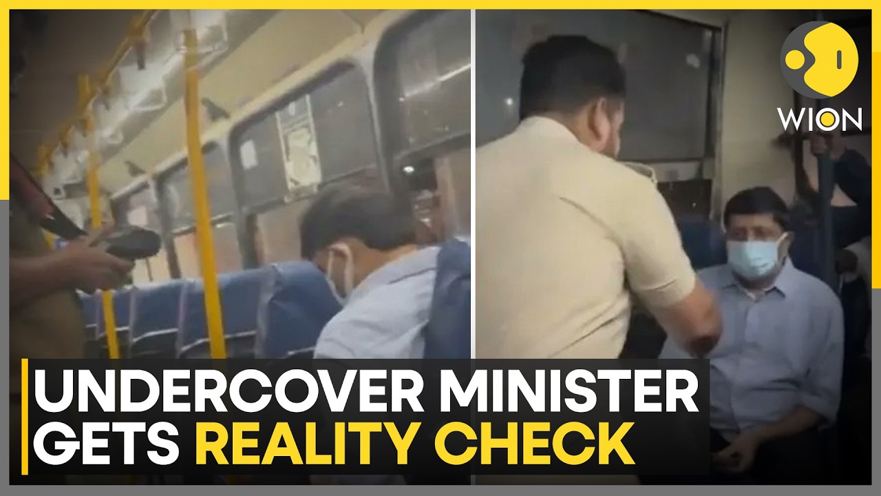 Karnataka Transport Minister Carries Out Surprise Checks Across 10 BMTC Buses | WION