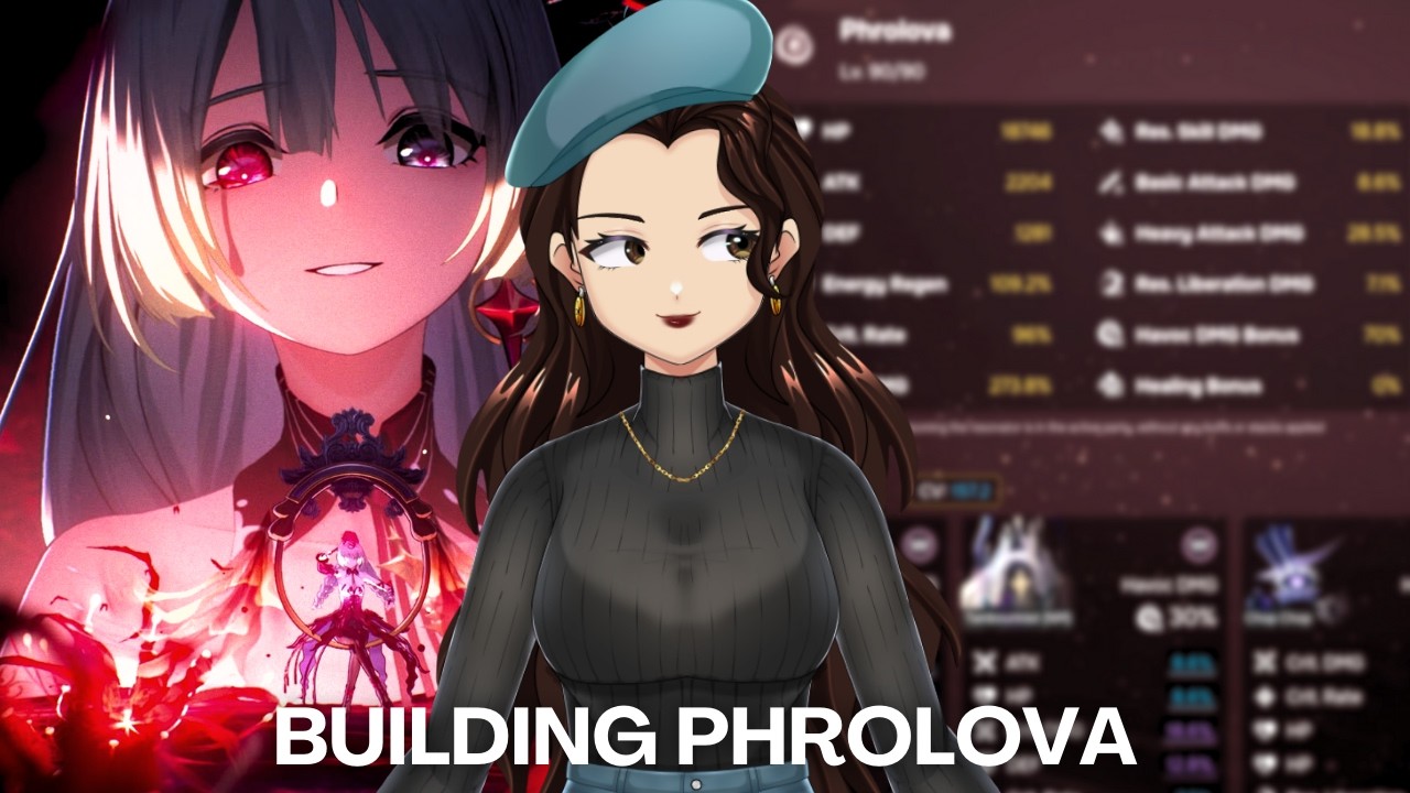 ASMR | Wuthering Waves ✧ Building Phrolova 🥀🎻 Up-Close Whispered Rambles for Sleep 😴