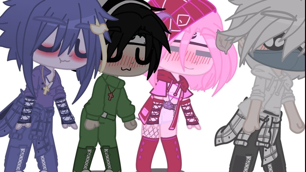 Bla Bla Bla meme sasunaru , sakuhina, Leegaa y Kakairu/ meme gacha club/Leer descripcion