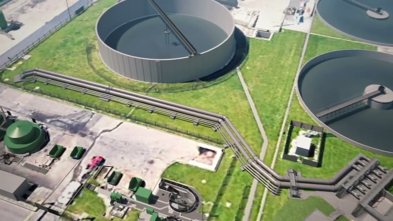 Bristol water recycling centre scheme - visualisation