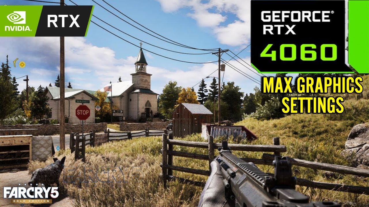 Far Cry 5 : RTX 4060 8GB ( Maximum Graphics Settings )