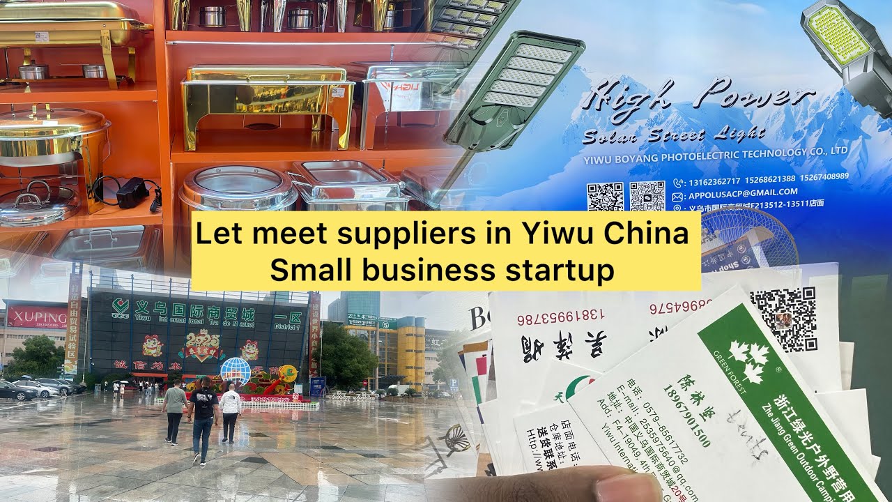 Sourcing in China 101| Yiwu international trade market | to South Africa | Africa | Middle East 
