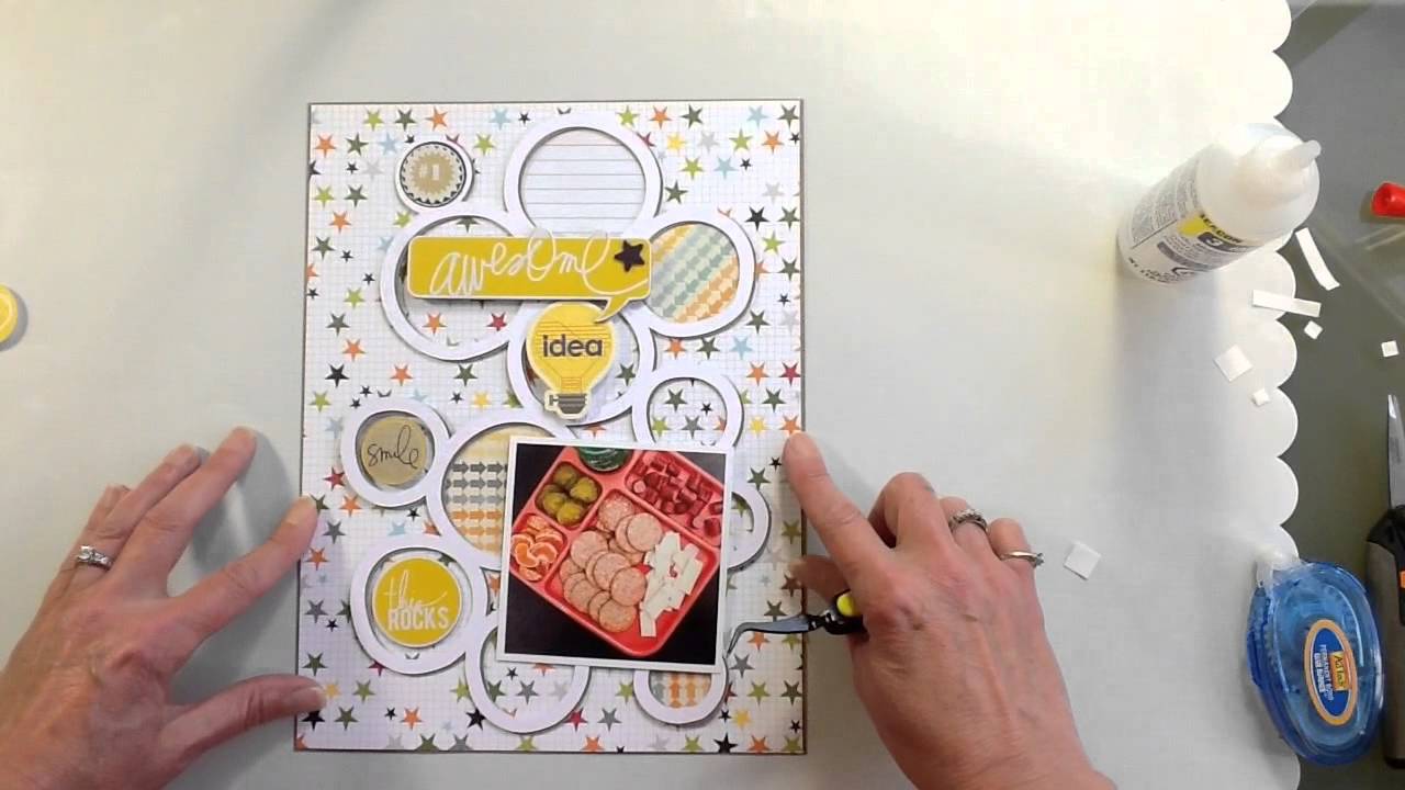 awesome idea -Scraptastic Club- process video