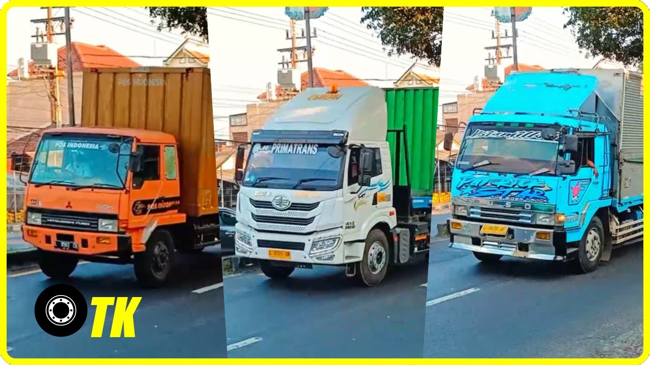 Trucks Galore! On the Malang - Surabaya Highway