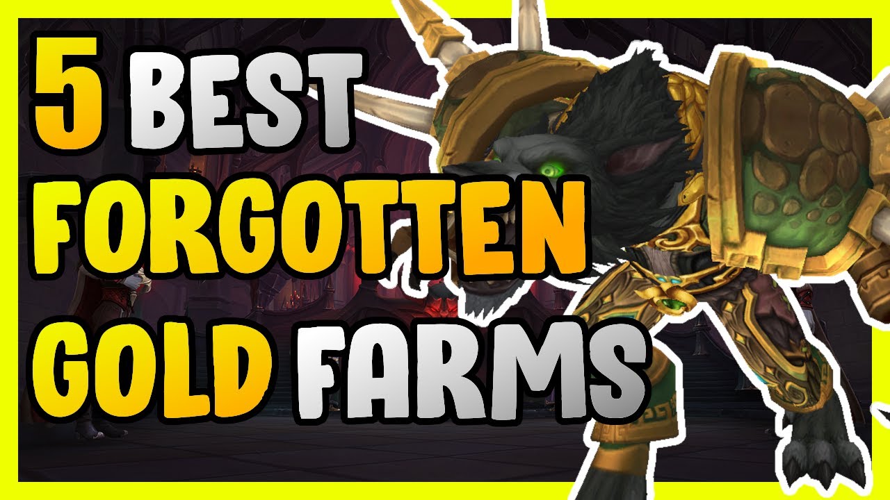 5 Forgotten Gold Farms In WoW Shadowlands - Gold Making, Gold Farming Guide
