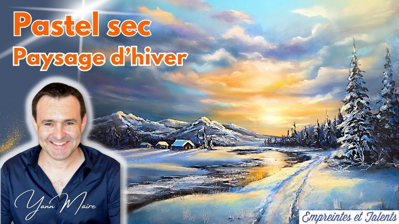 Créer une ambiance hivernale et chaleureuse au pastel sec