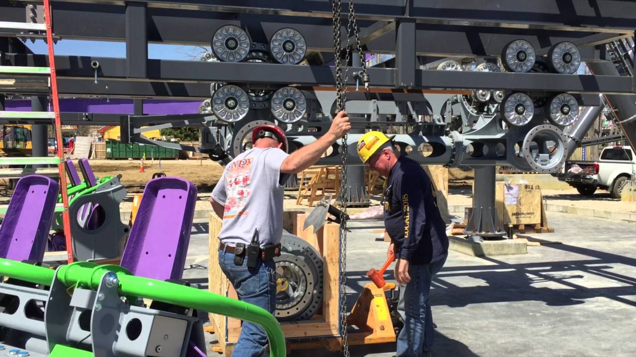 Official Behind the Adventure: THE JOKER Construction Update 6 at Six Flags Great Adventure