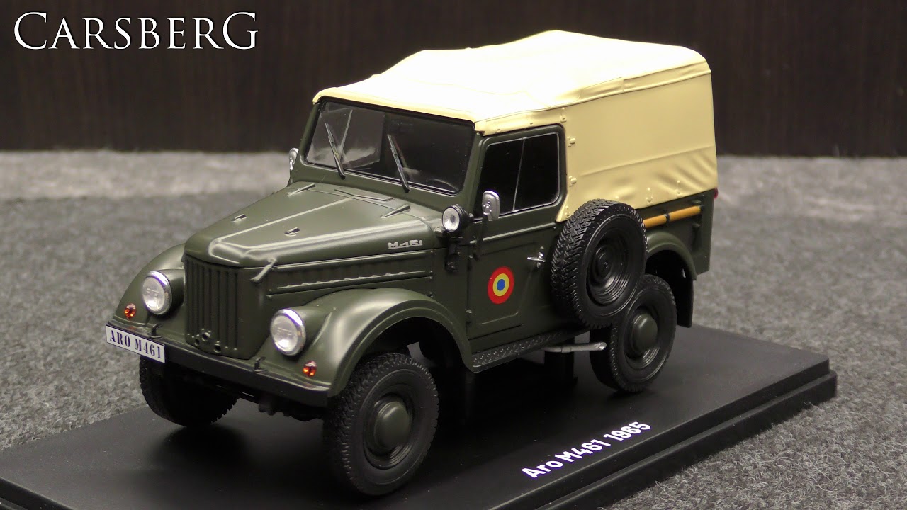 695. 1965 Aro M461  1/24 - Unforgettable Cars 23 -  hachette