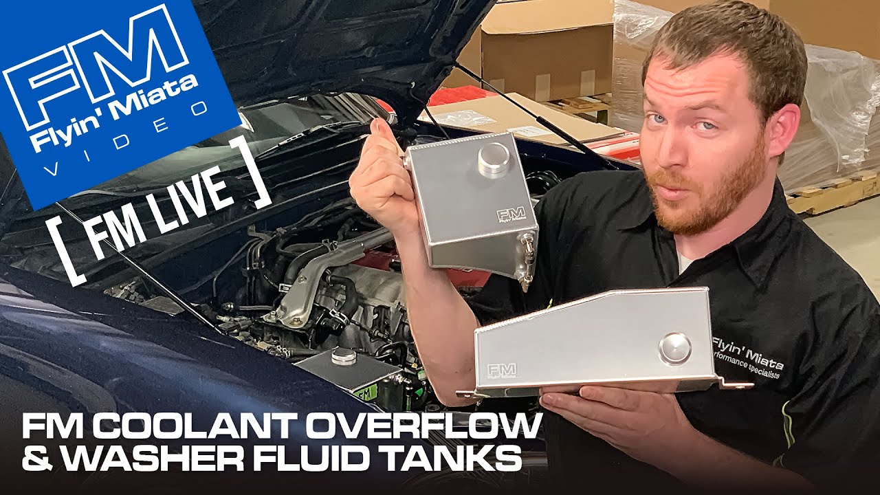 NEW FM Aluminum Washer Bottle and Coolant Overflow Tanks (FM Live)
