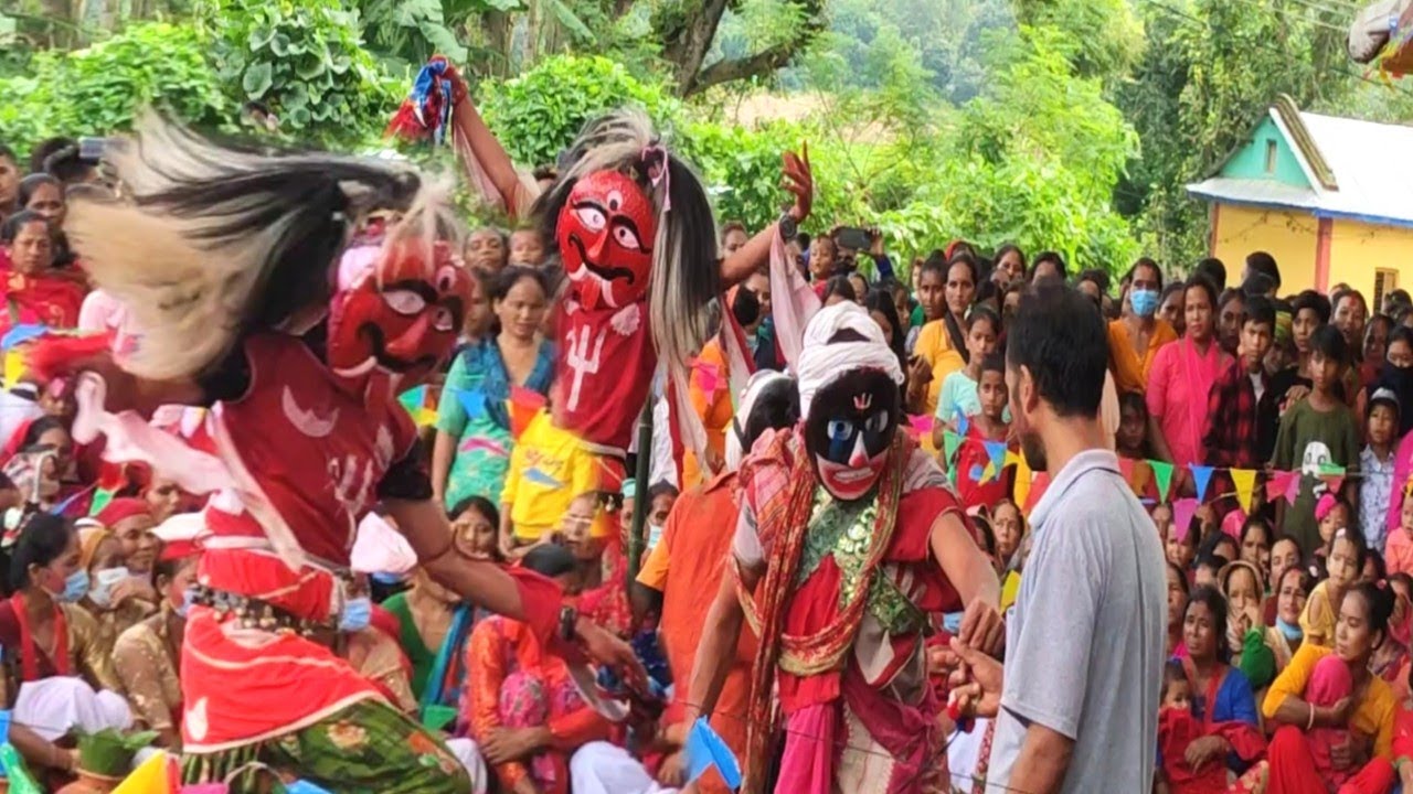 ढकना दाङबाट आयो खत्रा लाखे नाच Lakhe Dance From Tulsipur Dhakana Dang Nepal 31 August 2021 ||