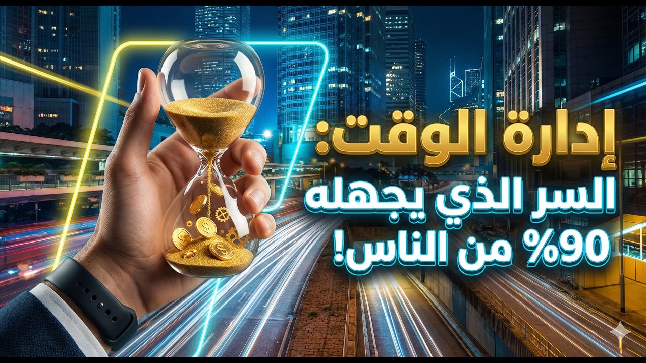 فن إدارة الوقت: كيف تملك يومك قبل أن يملكك؟ ⏳🚀