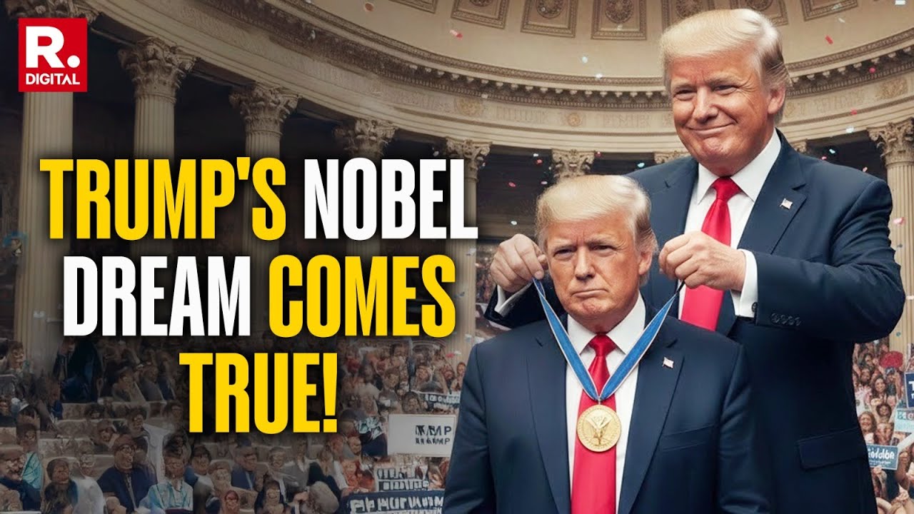 Trump Finally Got The Nobel Peace Prize Which He Longed For, But How? | Machado | US-Venezuela