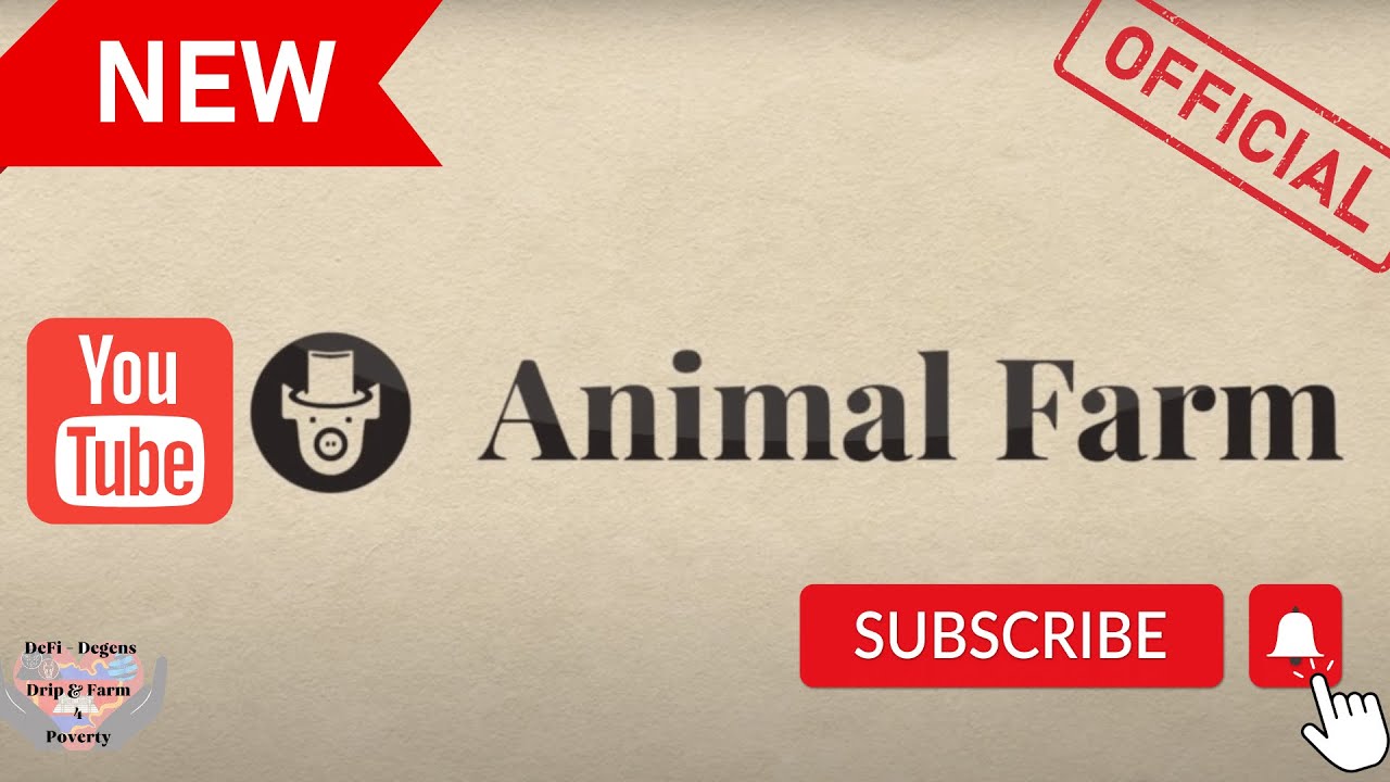Drip Network New Animal Farm Official YouTube and Interview