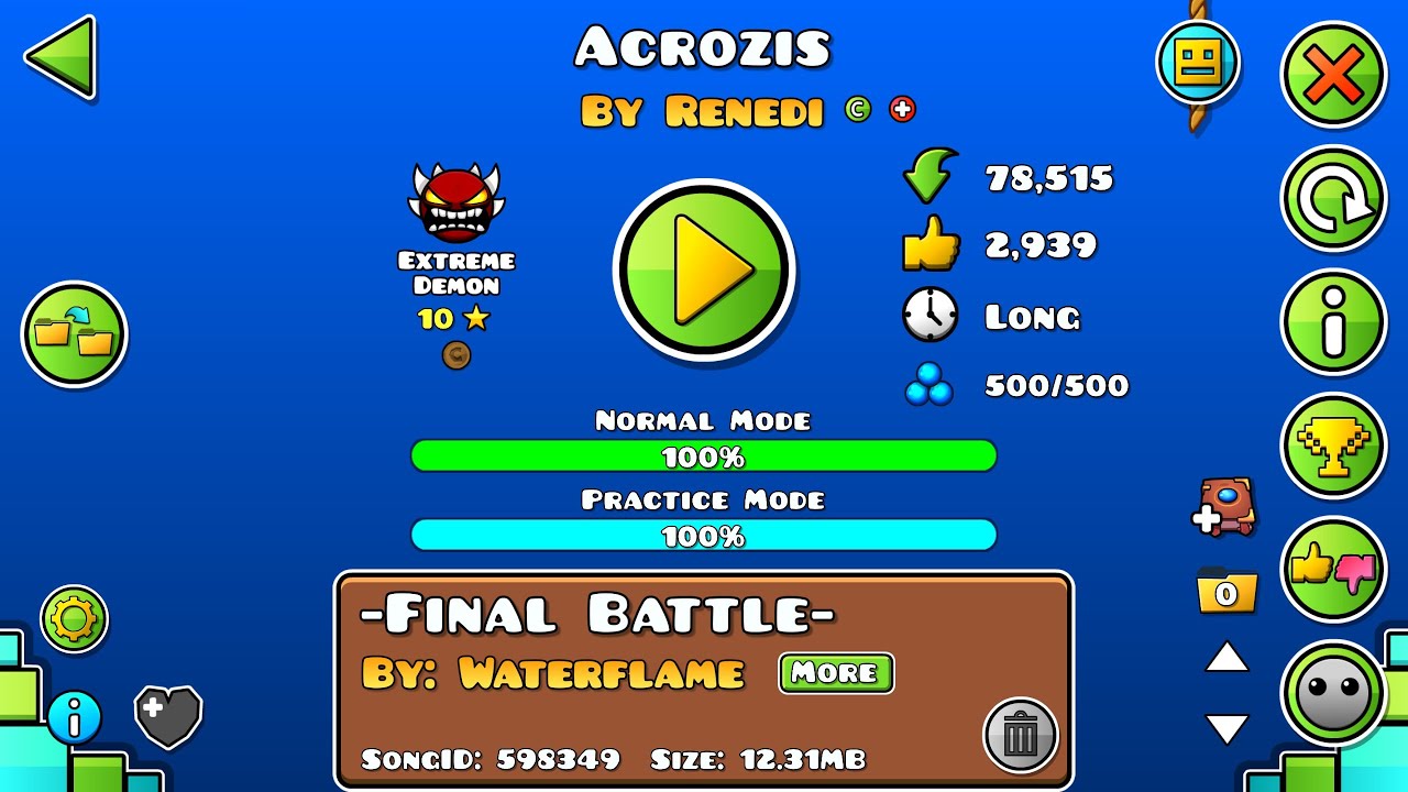 Acrozis by Renedi - Extreme Demon #242