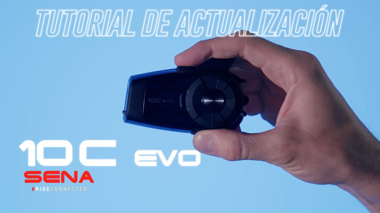 Sena 10c Evo - Tutorial de actualización - EnMoto