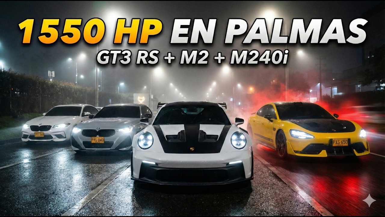 Nos dieron una vuelta en un carro de 1550 HP en Palmas