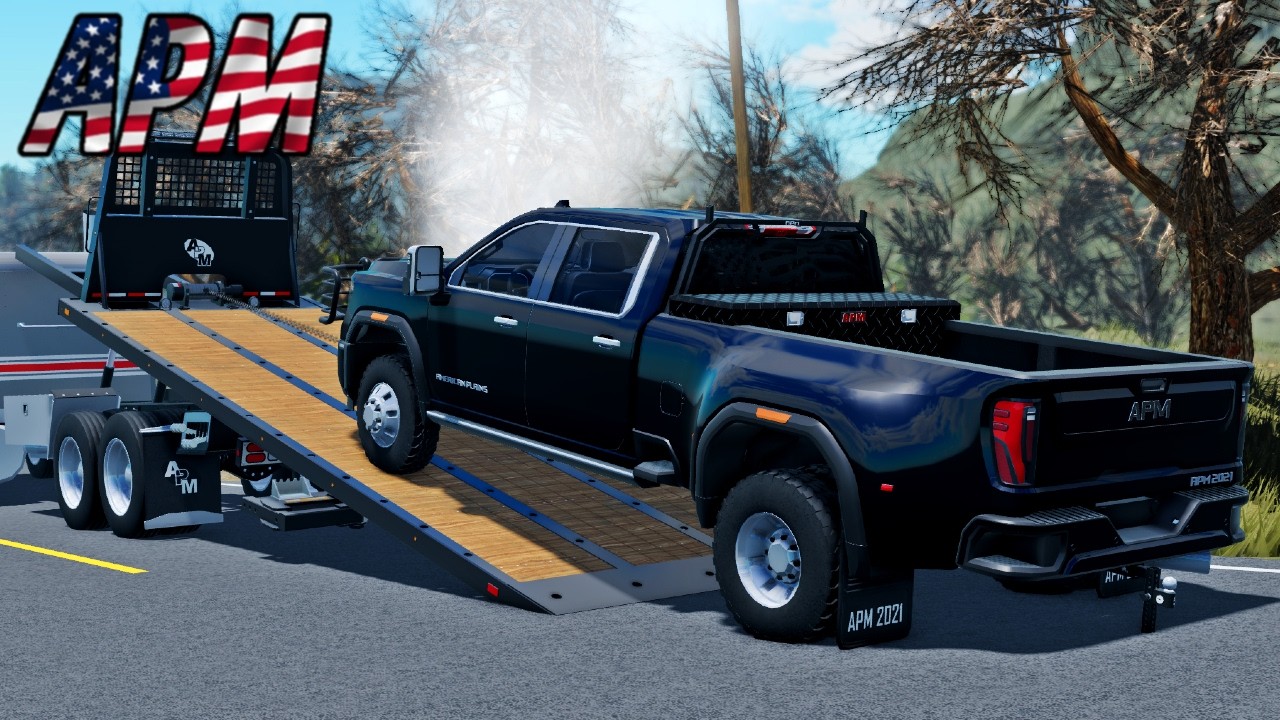 Мой НОВЫЙ грузовик ЗАГОРЕЛСЯ! | Roblox American Plains Mudding