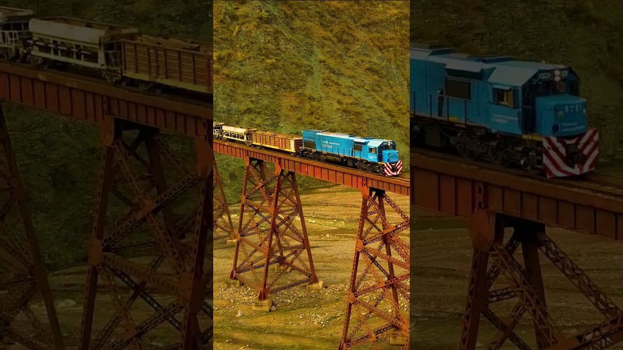 INCREIBLE LUGAR POR DONDE PASA EL TREN !!! LO CONOCIAS ??? #railway #trenesargentinos #ferrocarril