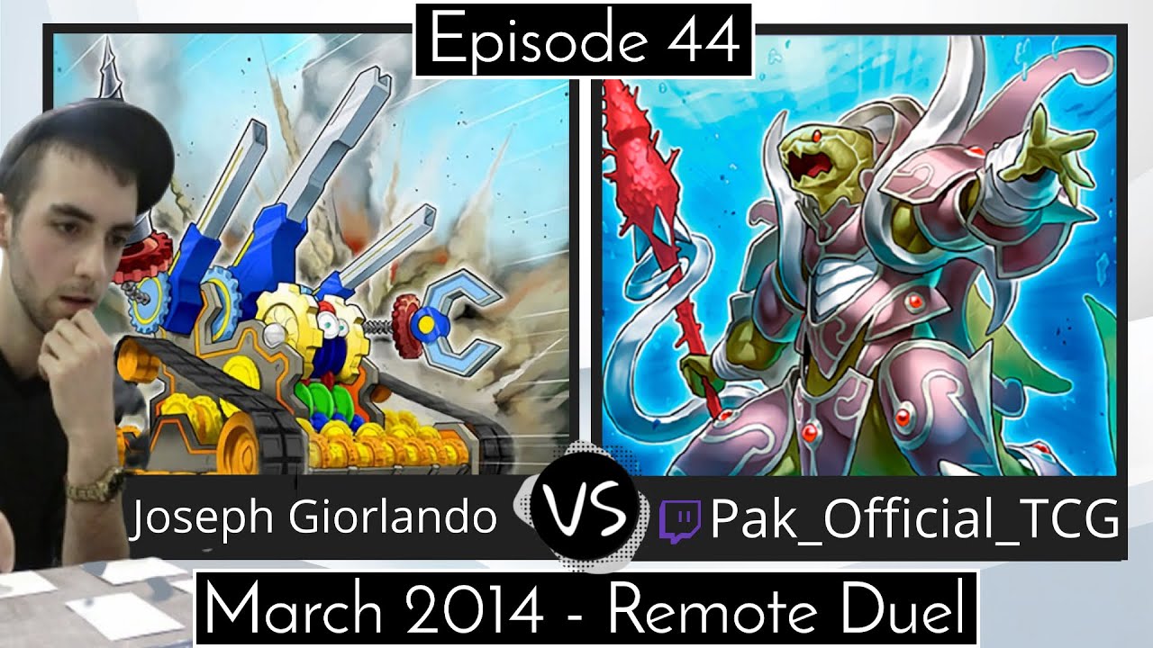 Remote Duel Yu-Gi-Oh History w/Joe Giorlando: Geargia vs. Mermail Match 1 (2014)