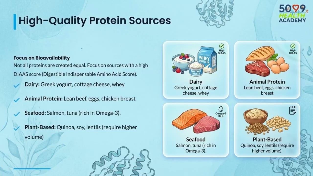 Combatting Sarcopenia;  A Nutritional Blueprint