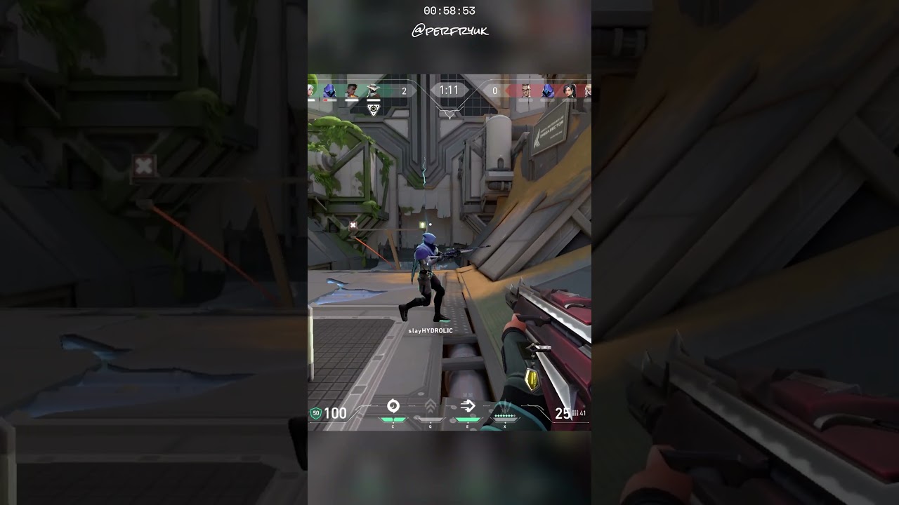 Silver *JETT* 4K | Fracture #gaming #fps #valorant #valorantclips