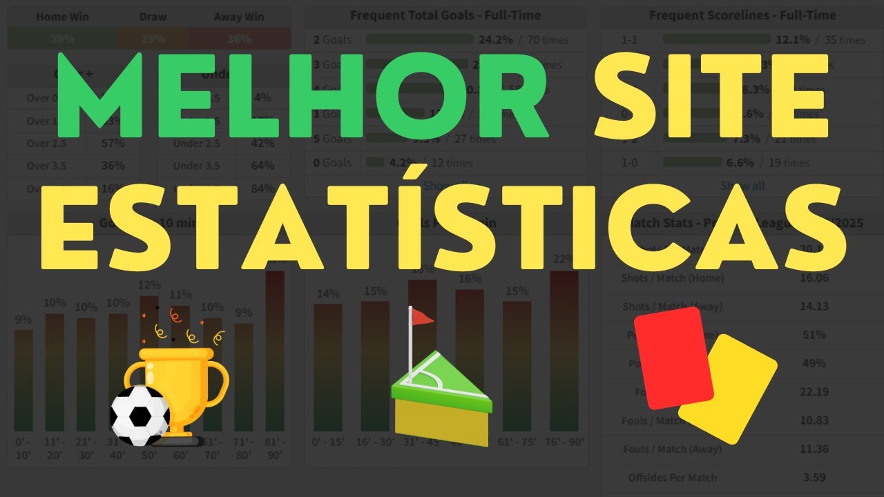✅ FOOTYSTATS: O MELHOR SITE DE ESTATÍSTICAS DE FUTEBOL [TUTORIAL COMPLETO]