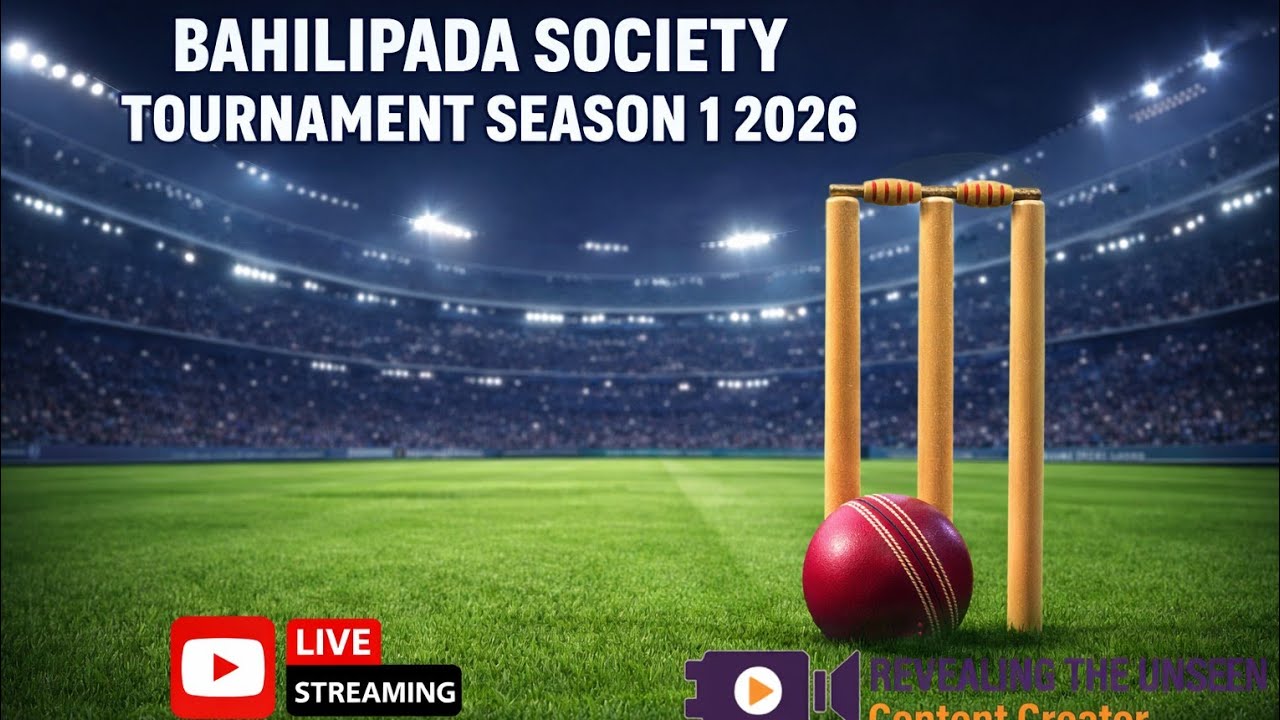 LIVE🛑: JAMBU vs MAKARBAG| Bahilipada Society Tournament Season-1 #revealingtheunseen