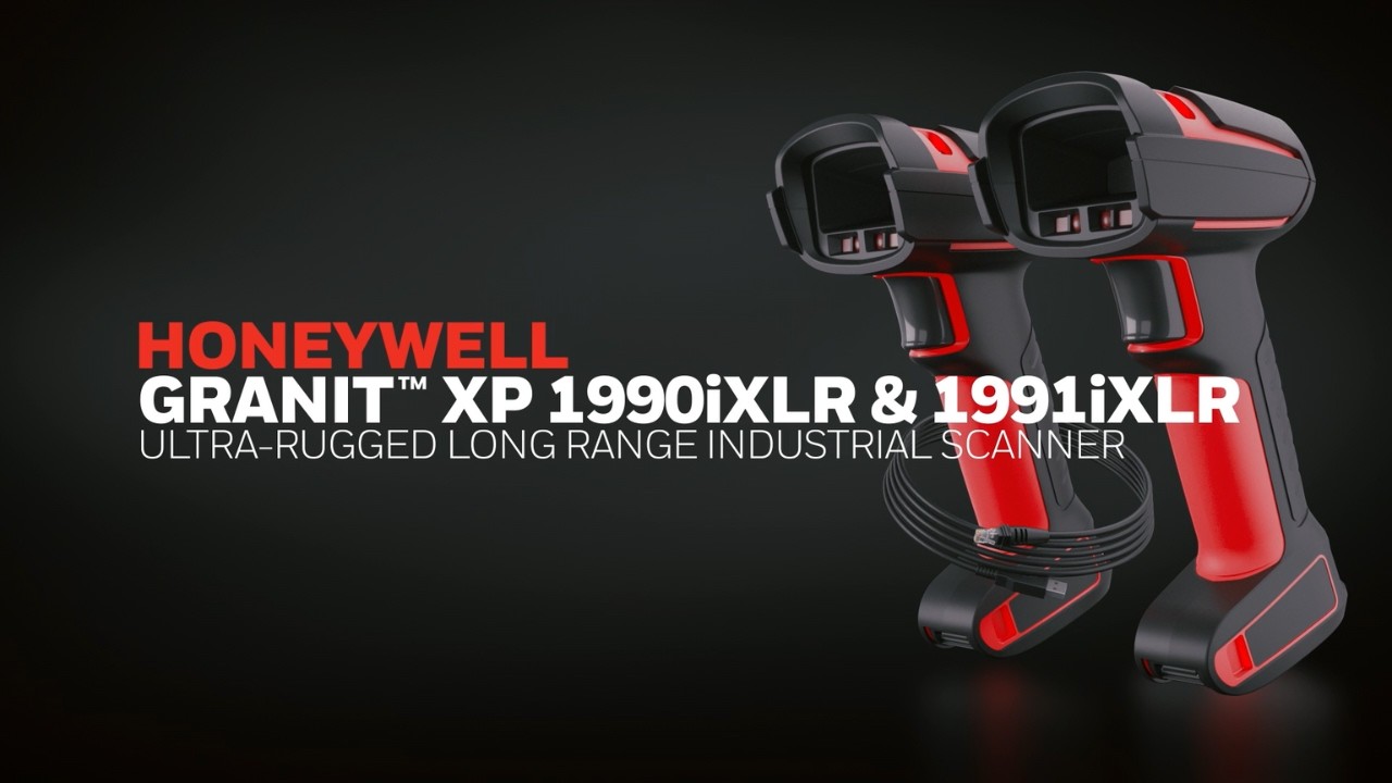 Honeywell Granit XP 1990iXLR e 1991iXLR – Scanner industriali long-range ultra rugged