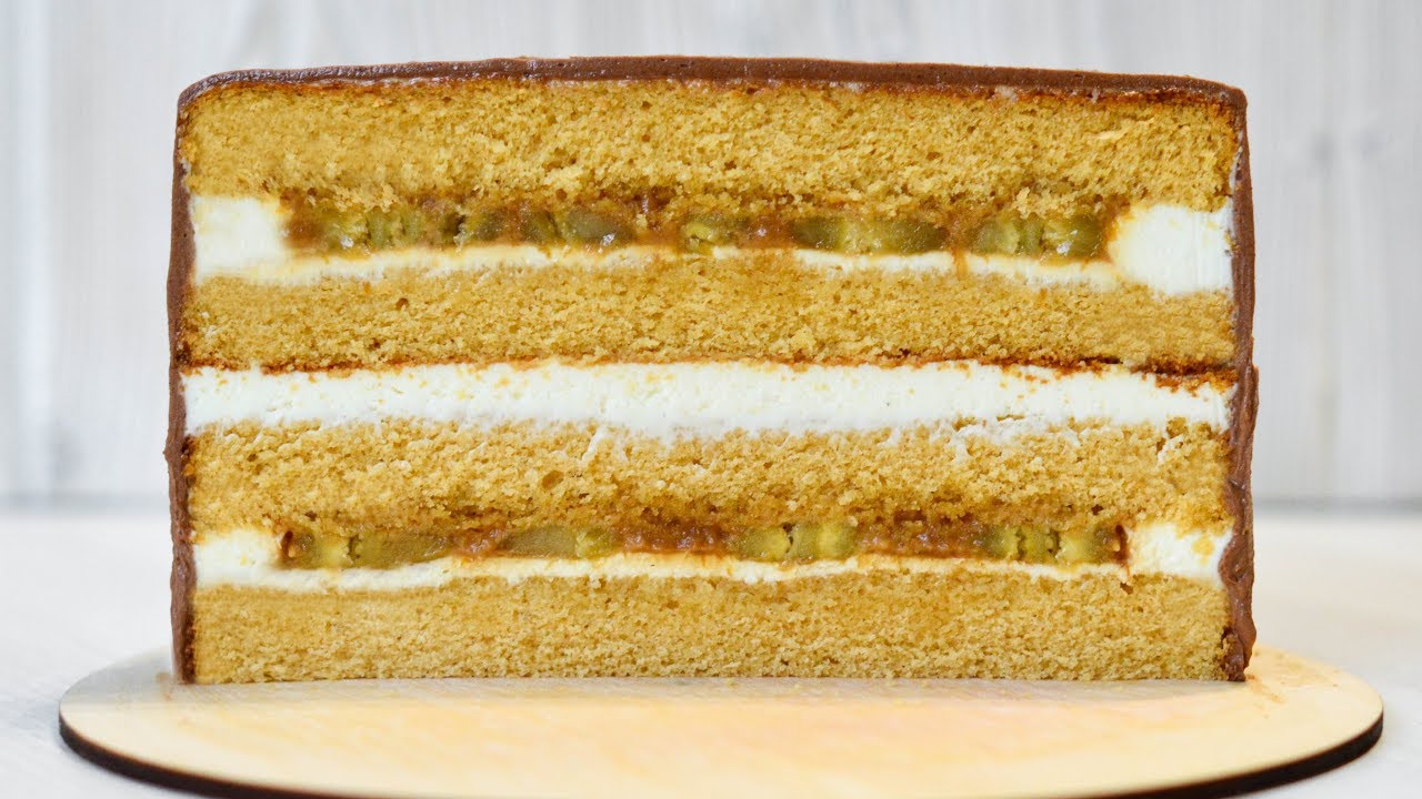 Карамельный ТОРТ ☆ Нежный, с ВКУСНЕЙШЕЙ начинкой ☆ Caramel CAKE