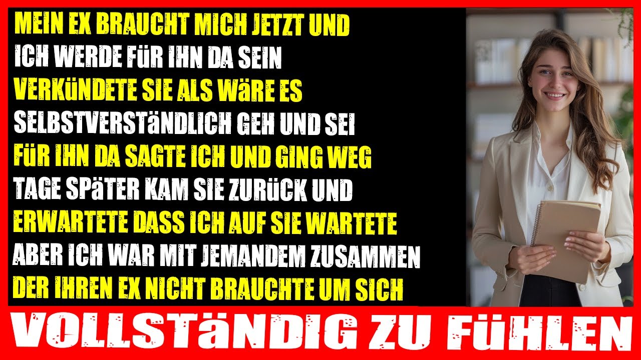 „Mein Ex braucht mich – und ich werde für ihn da sein“, verkündete sie, als wäre es