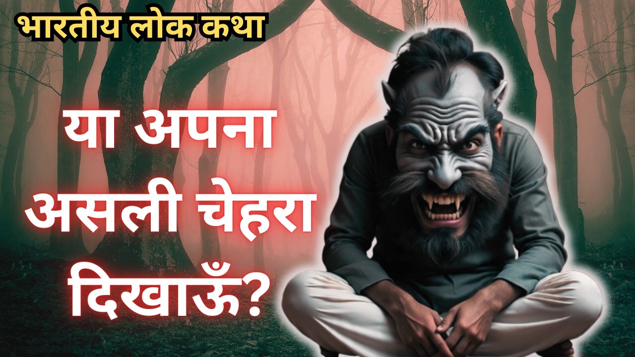Ya Apna Asli Chehra Dikhaun ? Folktale in Hindi| #fairytales #folktales #moralstories #katha